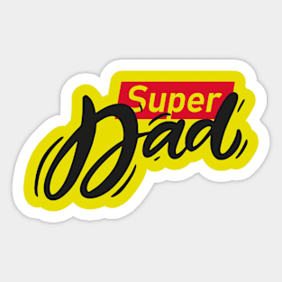 Super Dad Sticker